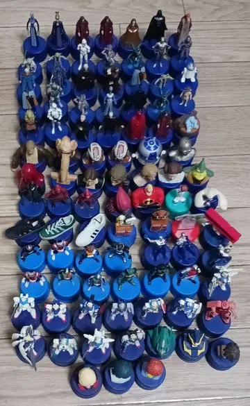 병뚜껑 모음 건담 가면라이더 펩시맨 스타 워즈