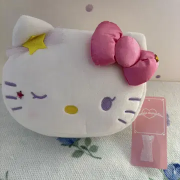 아베일 헬로키티 페이스 숄더백  칠석 아트  타나바타  윙크
