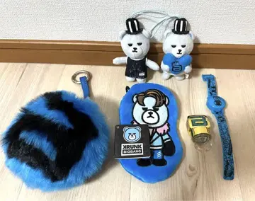 BIGBANG KRUNK 봉제 인형 마스코트 VI 스켄 리셋