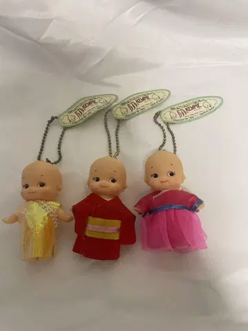 오오이케 로즈 오닐 큐피 민족 의상 3개