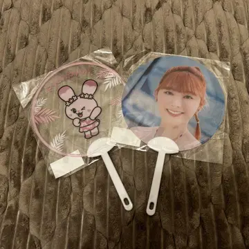 미이히 클리어 부채 세트
