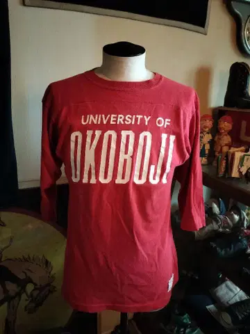 70년대 챔피온 UNIVERSITY OF OKOBOJI 풋볼