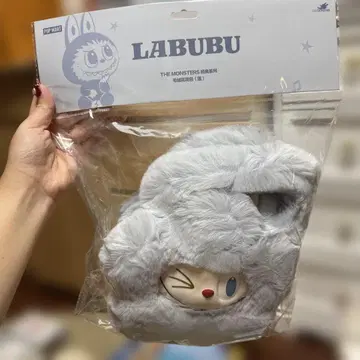 LABUBU THE MONSTERS 그레이 토트백