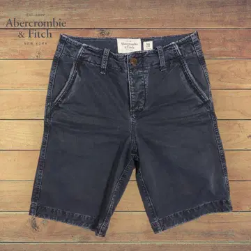Abercrombie & Fitch 아베크롬비 유즈드 가공 숏 팬츠 28