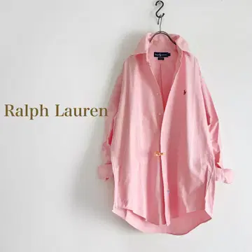 Ralph Lauren 버튼 다운 셔츠 핑크