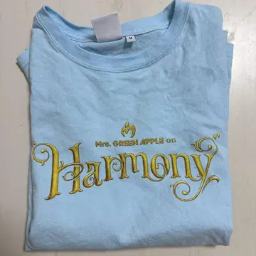 Mrs. GREEN APPLE Harmony 티셔츠 M 사이즈