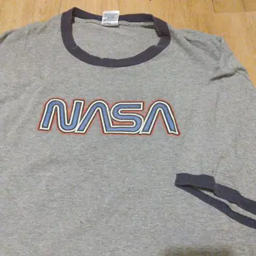 90년대 NASA 링거 티셔츠 기업 구제 의류 빈티지 빅 사이즈