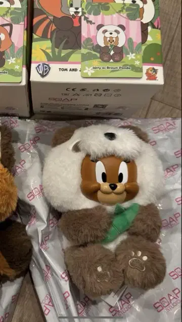 톰과 제리 동물 코스프레 봉제 인형 팬더