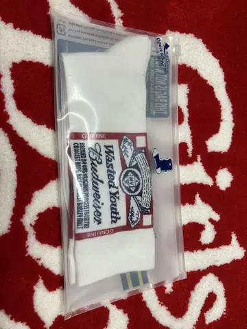 최저가 wasted youth budweiser socks 양말