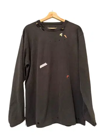 ISSUETHINGS Black 롱 T