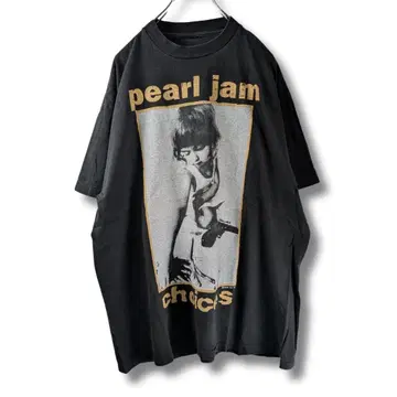 Pearl Jam 펄잼 밴드 티셔츠 새상품 프린트 NA176