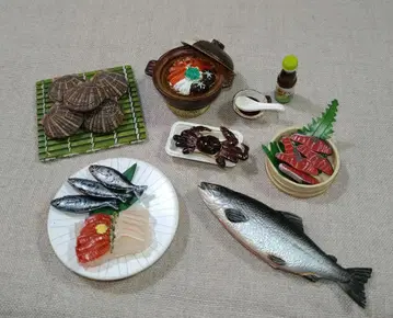 리멘트 미니어처 해산물 세트