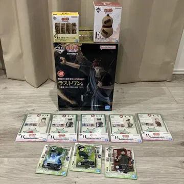 제일복권 NARUTO 중닌 시험편 라스트 원, F상 하위상 정리