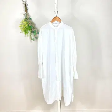 T0552 지나시스 원피스 셔츠 프리 사이즈 루즈한 심플