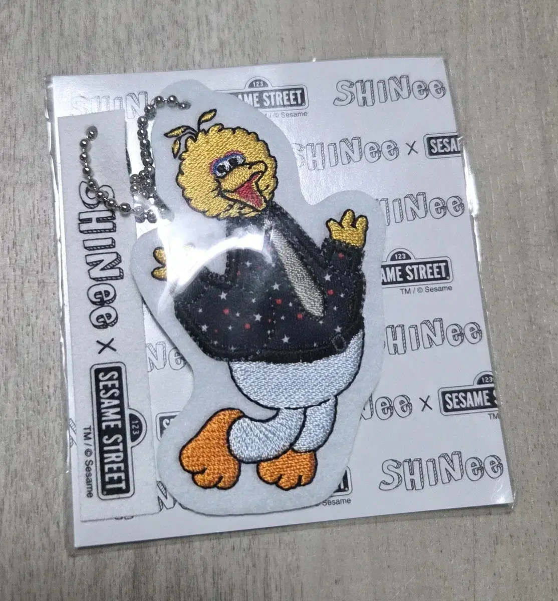 Shinee Jonghyun Wappen Keyring Key Holder Sesame Street Big Bird SHINee Japan MD