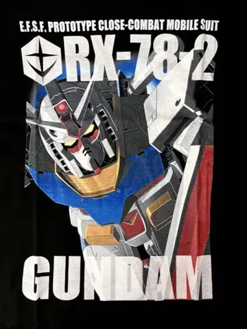 반다이 건담 티셔츠 RX78 새상품