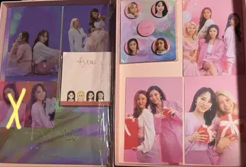 마마무 중국 한정 굿즈 세트 4you 문별 피인 트레이딩 카드 포함
