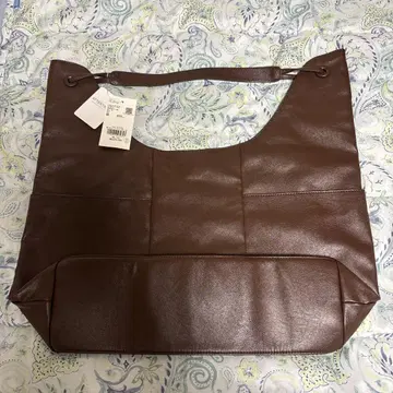 로리즈팜 야와라카루이 5포켓 토트백 브라운