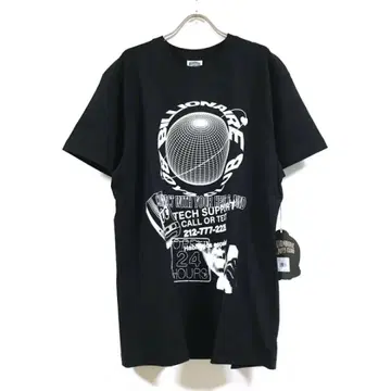 새상품 BILLIONAIRE BOYS CLUB 반팔 티셔츠 블랙 M