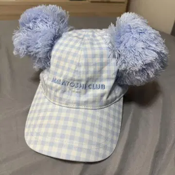 나카요시 클럽 캡 모자 스카이블루 58cm