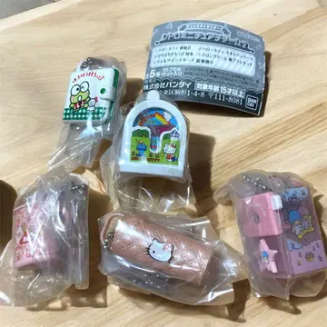 가챠 산리오 캐릭터즈 레트로 미니어처 참 2 컴플리트 세트