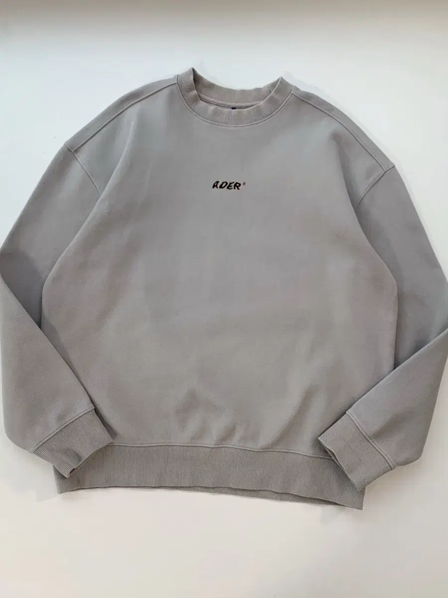 Ader Error 20ss Loose Fit Ader Logo Crew Sweatshirt