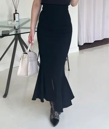 로얄 파티 ROYALPARTY 껌 스트레치 머메이드 스커트 23a