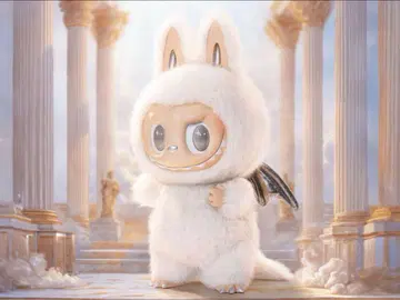 THE MONSTERS ANGEL IN CLOUDS 봉제 인형