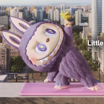 THE MONSTERS Lazy Yoga Little Bird 보라색