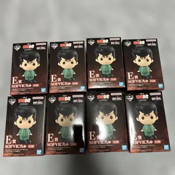 E상 SOFVIC 피규어 8개 세트