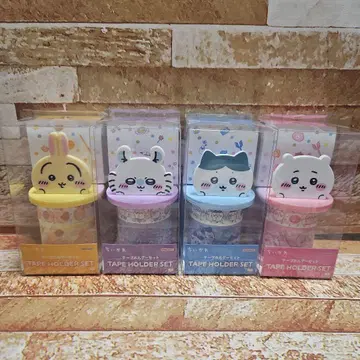 치이카와 테이프 홀더 세트 치이카와 토끼 하치와레 모몽가 새상품