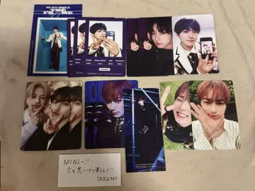 오자키 타쿠미 트레이딩 카드 묶음 판매 낙하물