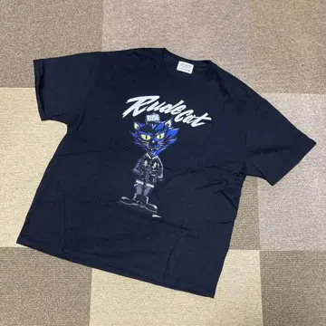 RUDE GALLERY RUDE CAT FRONT TEE 루드 갤러리