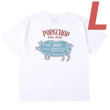 PORKCHOP PORK BACK TEE 포크찹