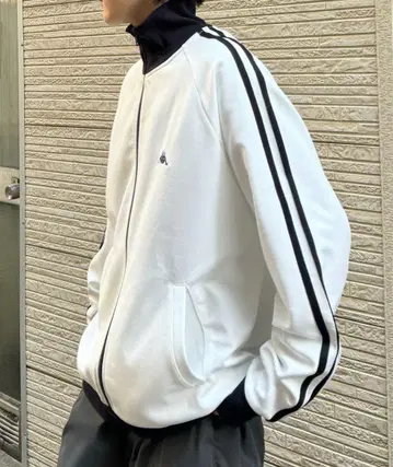 KAPPA 소매 라인 저리 트랙 자켓