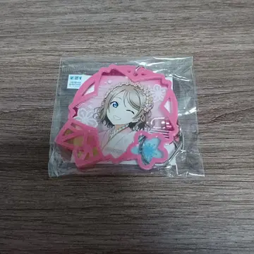 러브 라이브! 선샤인!! Aqours 와타나베 요 벚꽃 의상 아크링 키링