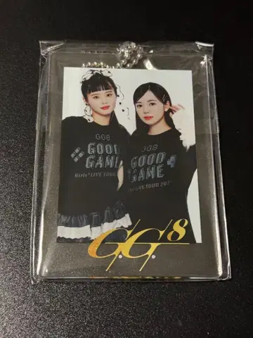 Girls2 걸걸 에이트 가챠 A상 프리미엄 키링 클레어&토아