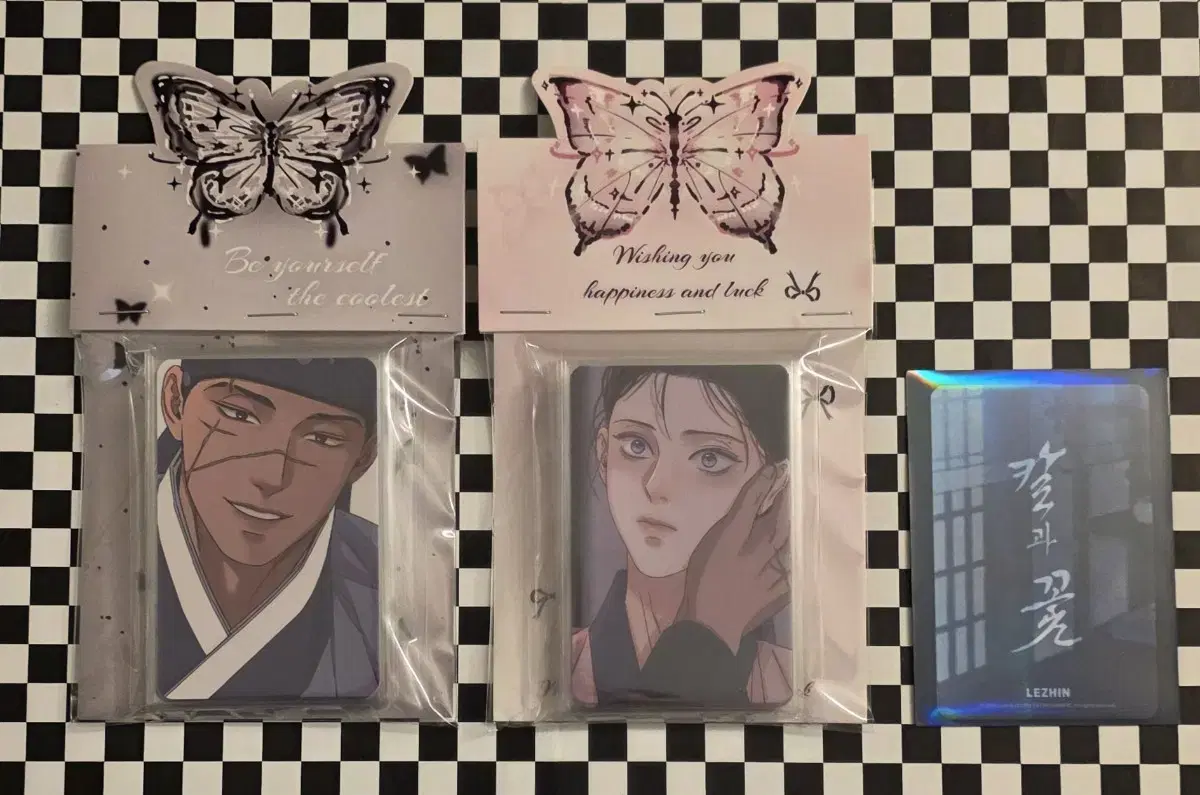 [Lezhin] Sword and Flower photocard full set. (Random photocard 1 type gift)