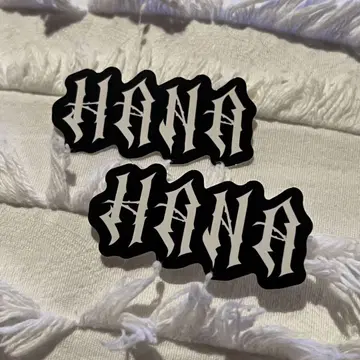 HANA 하나 로고 스티커 공식 굿즈