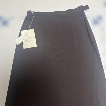 REGINA 타이트 스커트 다크 브라운 시원한 소재