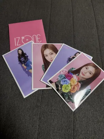 IZ*ONE 포토 카드 4장 세트