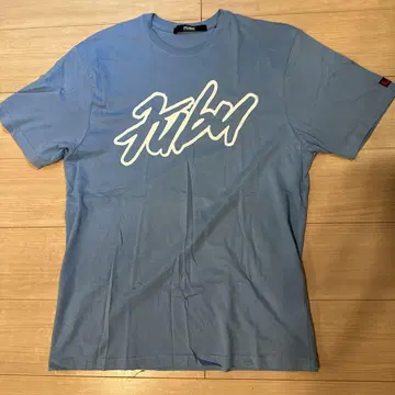 FUBU 스카이블루 로고 티셔츠 L 사이즈