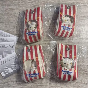 팝콘 곰 4종 세트