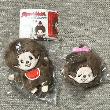 몬치치 봉제 인형 배지 가챠 몬치치 군 울고 있는 얼굴