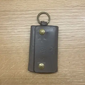 일비종떼 일본 한정판 디자인 그레이지 가죽 키 케이스