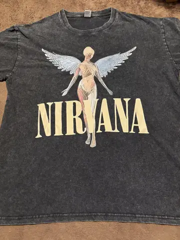 NIRVANA 빈티지 티셔츠