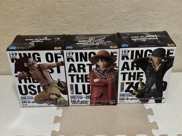 미개봉 새상품 원피스 3개 세트 피규어 KING OF ARTIST