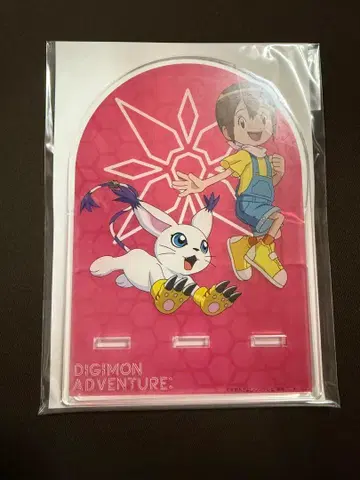 디지몬 어드벤처 아크릴 스마트폰 스탠드 야가미 이슬이(히카리) & 테일몬