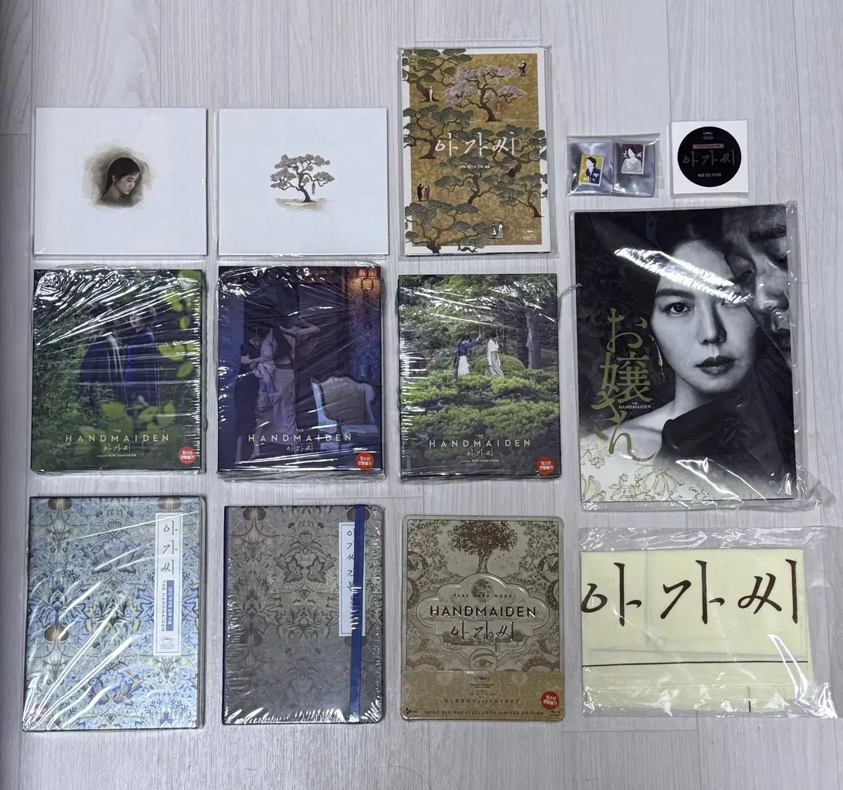 The Handmaiden full set bulk Blu-ray DVD OST goods Park Chan-wook kim taeri