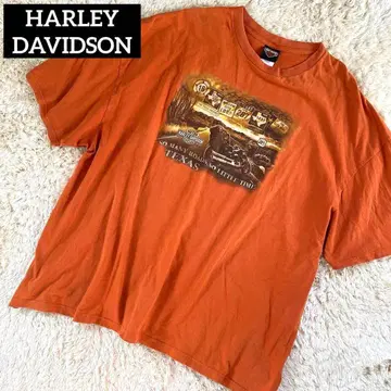 HARLEY DAVIDSON 할리 티셔츠 양면 프린트 4XL 빅